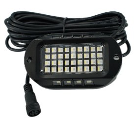 44 LED RGBW rock light pod