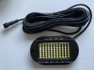 104 LED white rock light pod