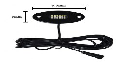 24 LED RGBW rock light pod