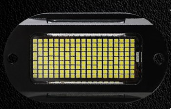 219 LED white rock light pod