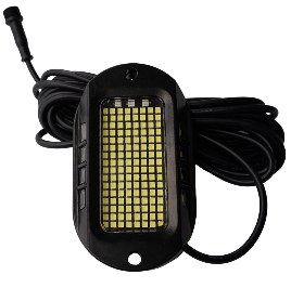 144 LED white rock light pod