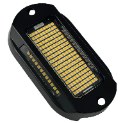 210 LED amber/white rock light pod