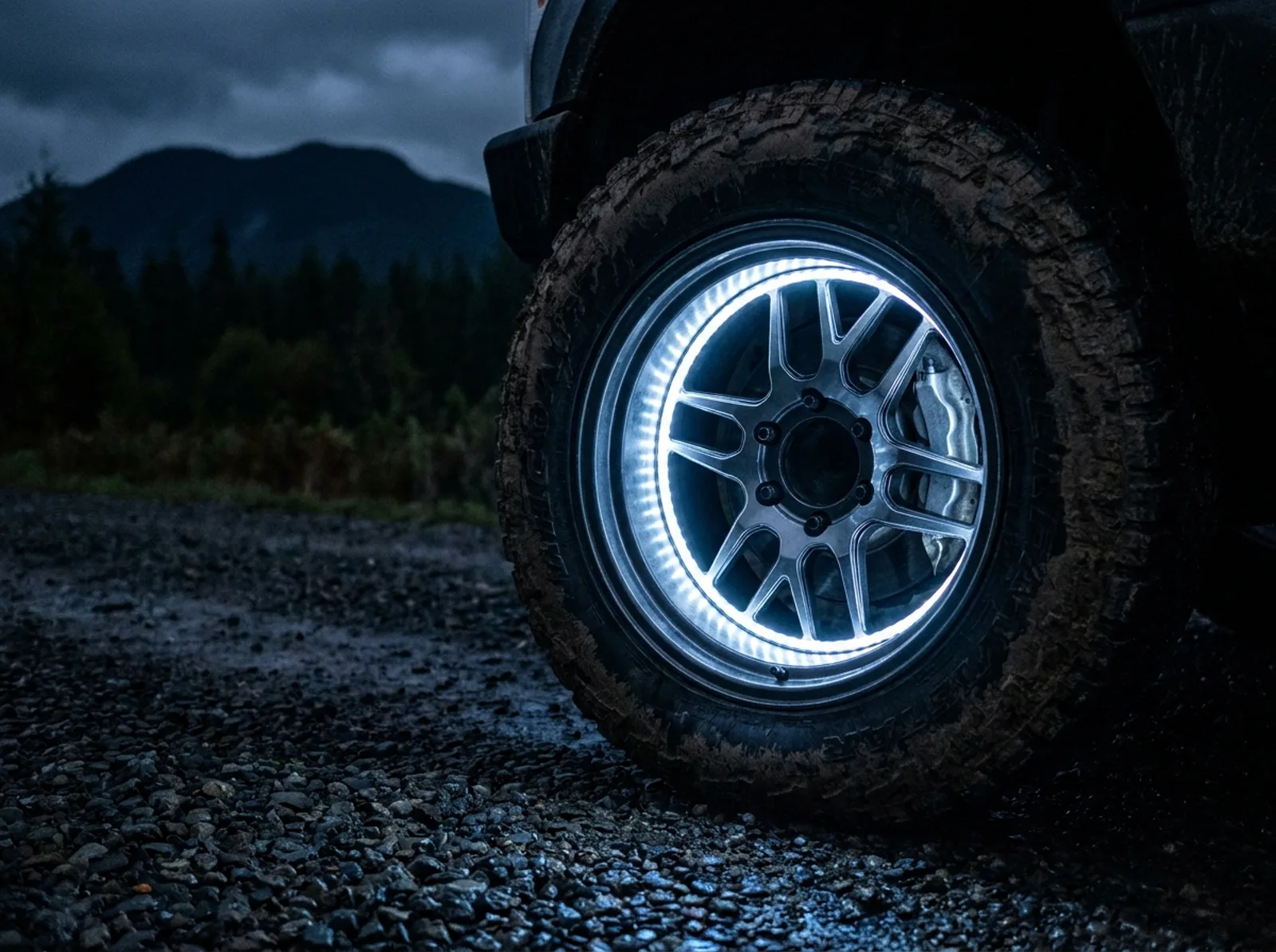 Summit White LED wheel ring